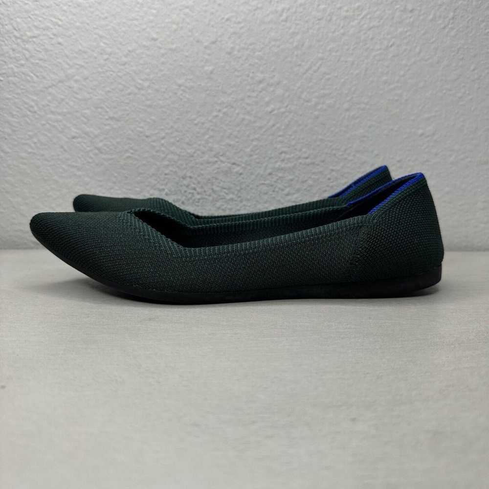 Rothy’s The Point Dark Green Women’s Ballet Flats - image 2