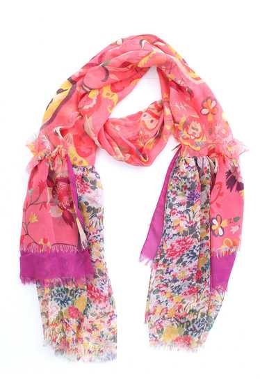 Etro scarf pink silk - Gem