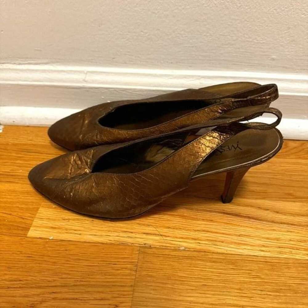 Vintage YSL Heels - Size 10 - image 1