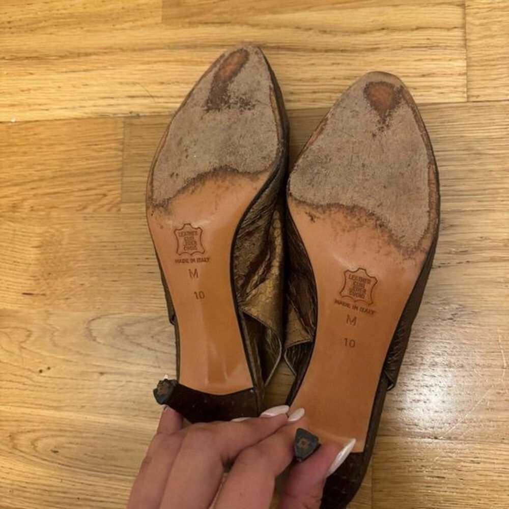 Vintage YSL Heels - Size 10 - image 4