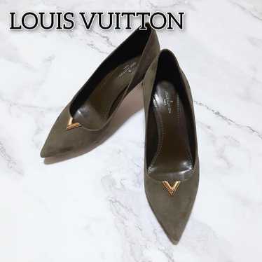 Louis Vuitton Heartbreaker Pumps Suede Pointed Pum