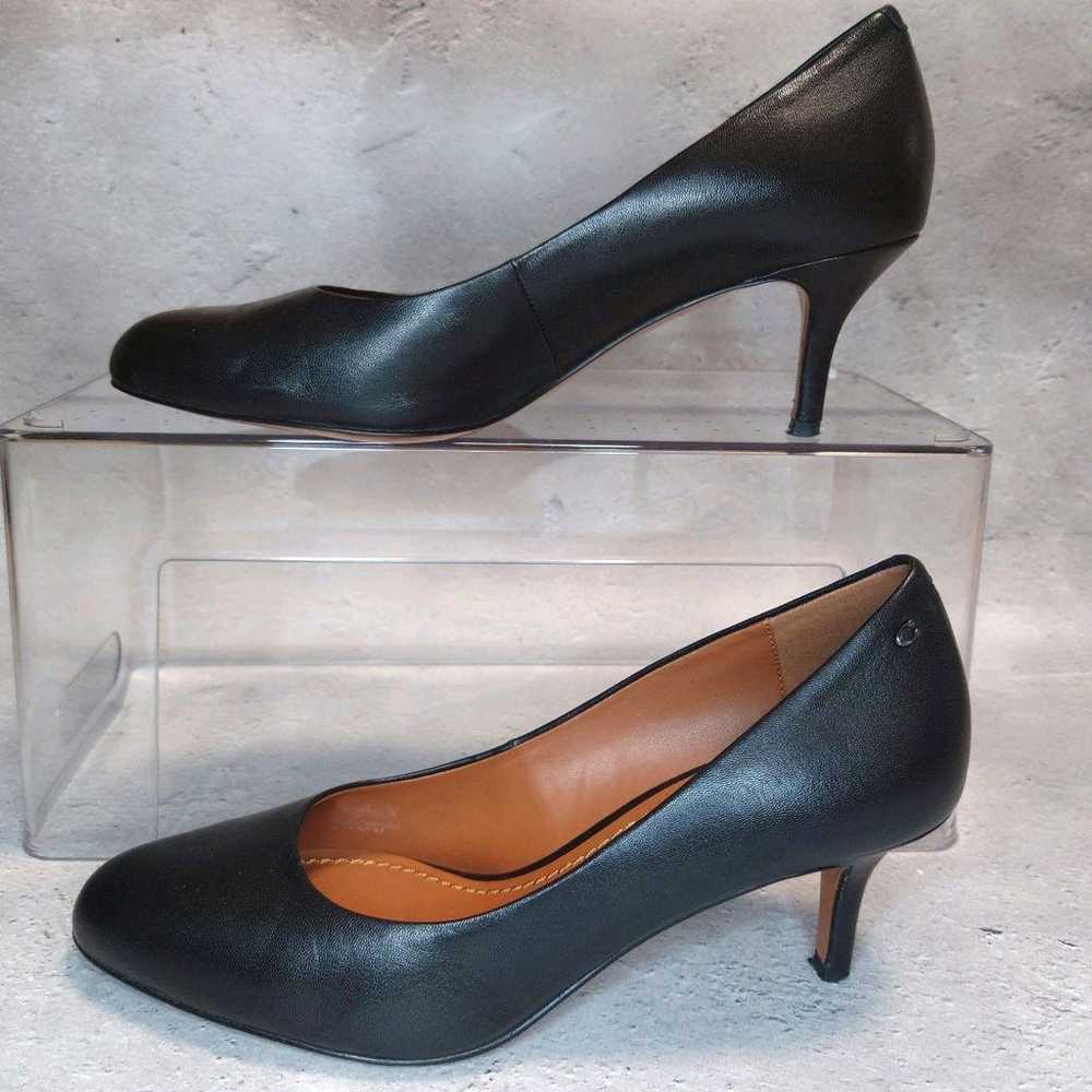 Brand new with box COACH pumps size 24.5 Black wi… - image 3