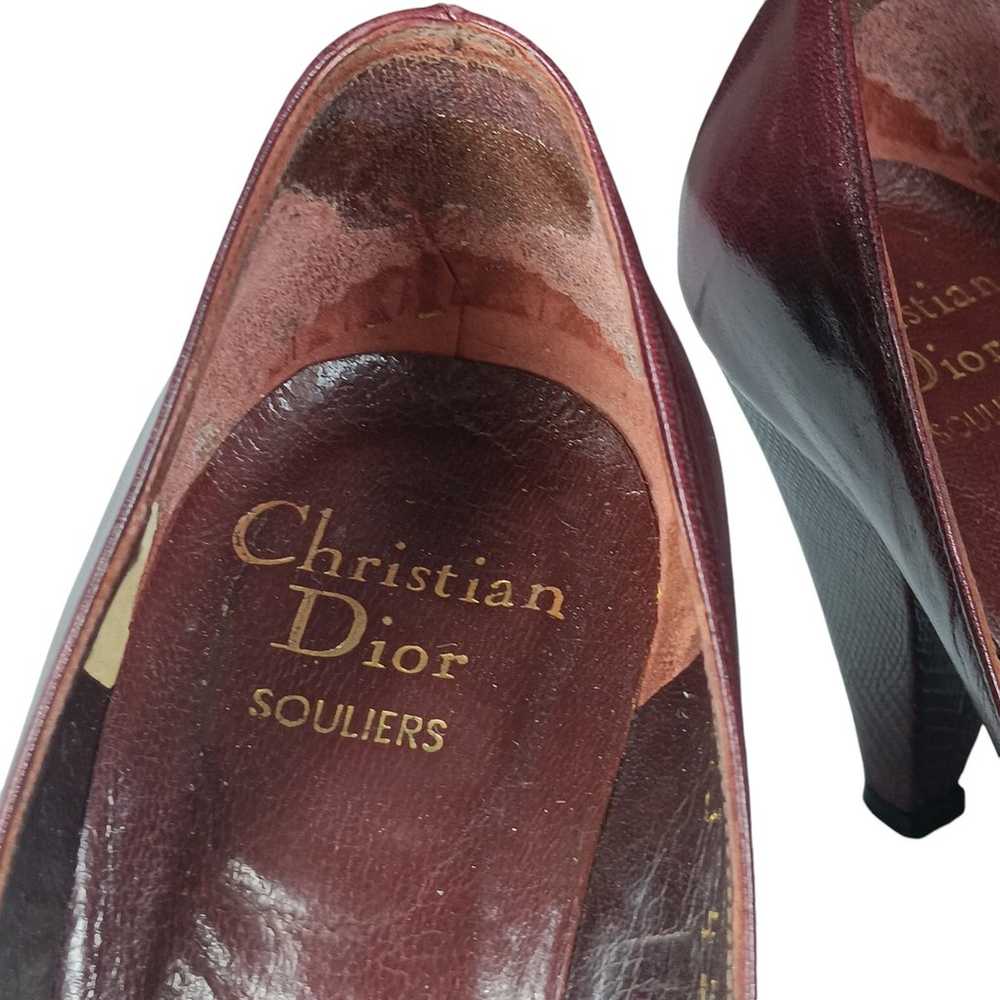 Vintage Christian Dior Souliers Bianca Heels Size… - image 10