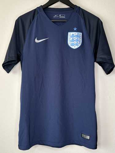 Nike × Soccer Jersey Nike England 3rd Away Blue Sh