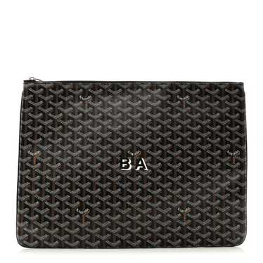 GOYARD Goyardine Senat Pochette GM Black - image 1