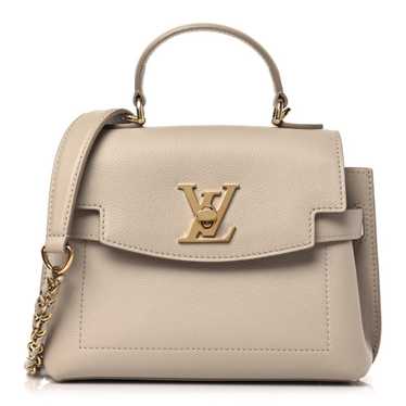 LOUIS VUITTON Soft Calfskin Mini Lockme Ever Grei… - image 1