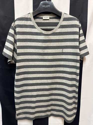 Saint Laurent Paris Saint Laurent Striped Tshirt W