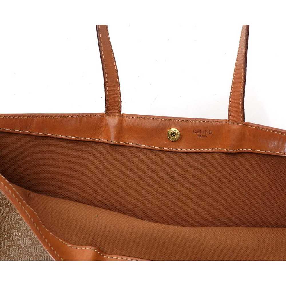 Celine Triomphe Vintage leather handbag - image 8