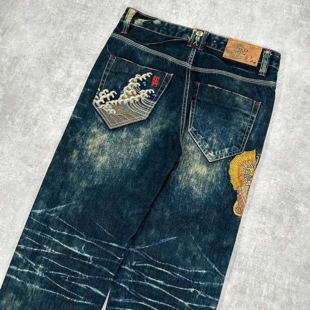 Designer Vintage Big Train Japanese Denium Jeans … - image 5