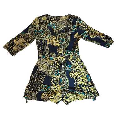 Unsigned Charlie Jade silk Romper- Size Large