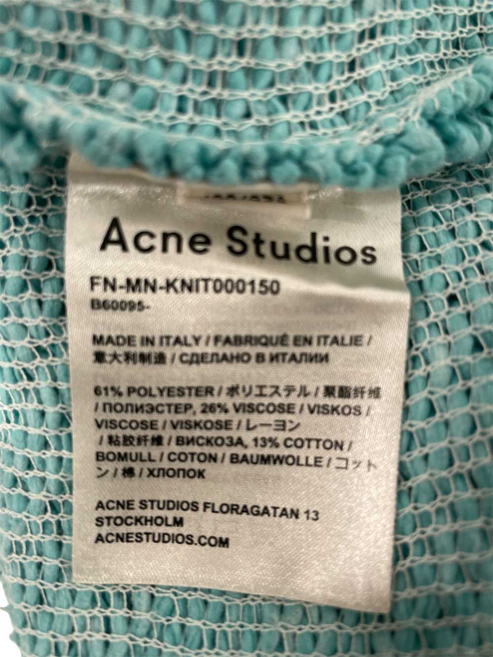 Acne Studios/Heavy Sweater/S/Wool/BLU/Oversize/ - image 4