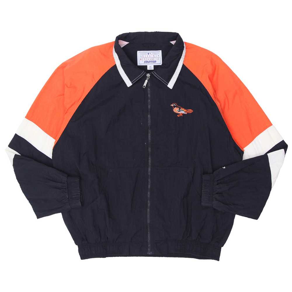 Vintage Starter Baltimore Orioles Full Zip Windbr… - image 1