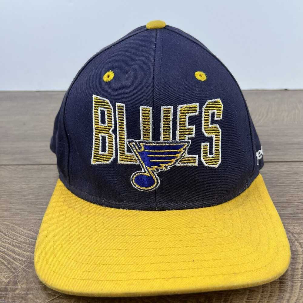 Reebok St Louis Blues Reebok Hat Snapback Blue Ca… - image 2