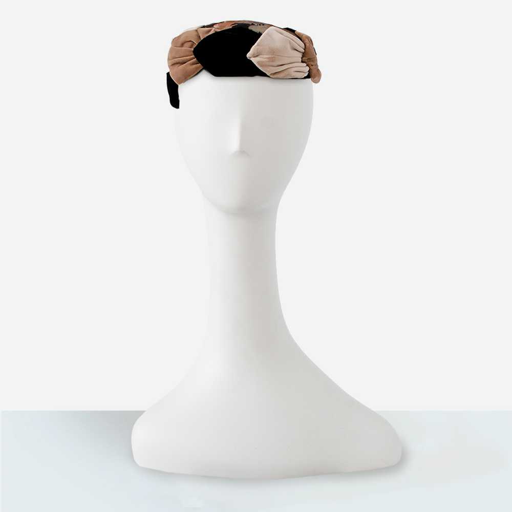 1950s Christine Original Pillbox Hat | Lush Velve… - image 2