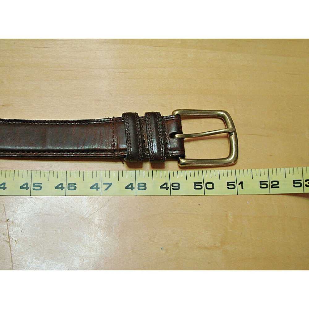 Other × Vintage Mens Belt Sz 44 Oil Tanned Cowhid… - image 11