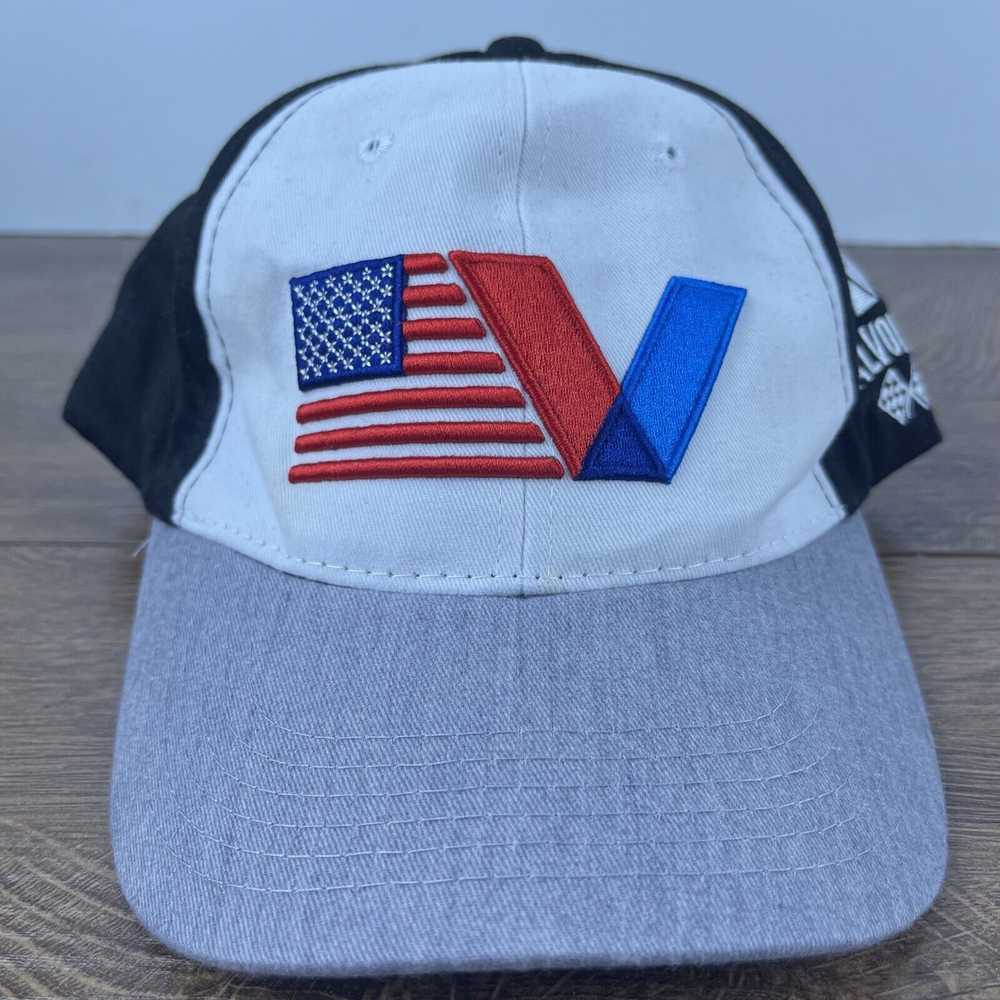 Other Valvoline Hat USA Flag Hat White Hat Adjust… - image 1