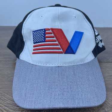 Other Valvoline Hat USA Flag Hat White Hat Adjust… - image 1