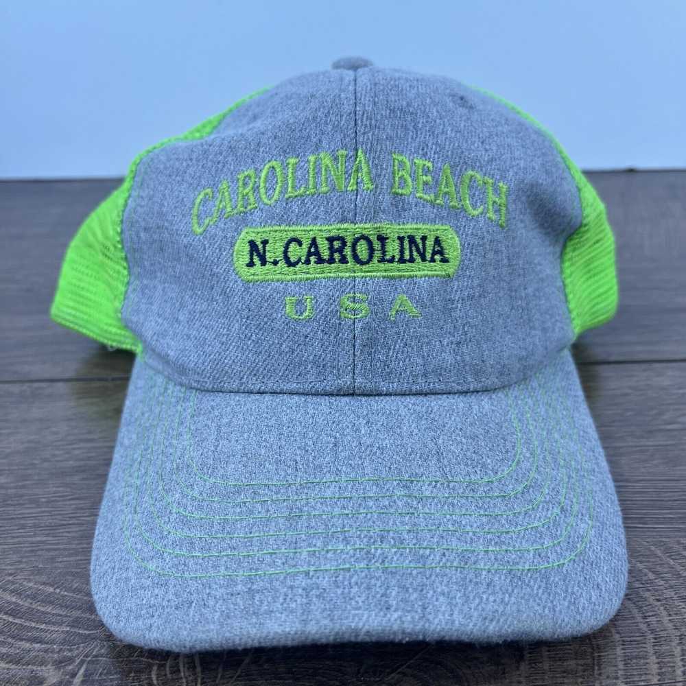 Other Carolina Beach Hat USA Snapback Hat Gray Ha… - image 1