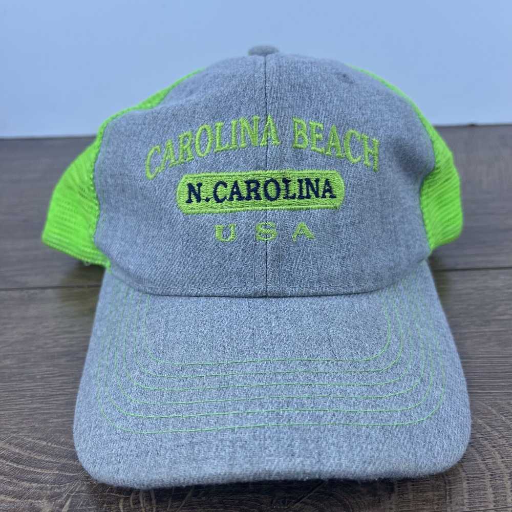 Other Carolina Beach Hat USA Snapback Hat Gray Ha… - image 2