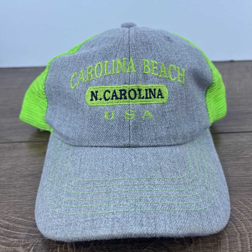 Other Carolina Beach Hat USA Snapback Hat Gray Ha… - image 3