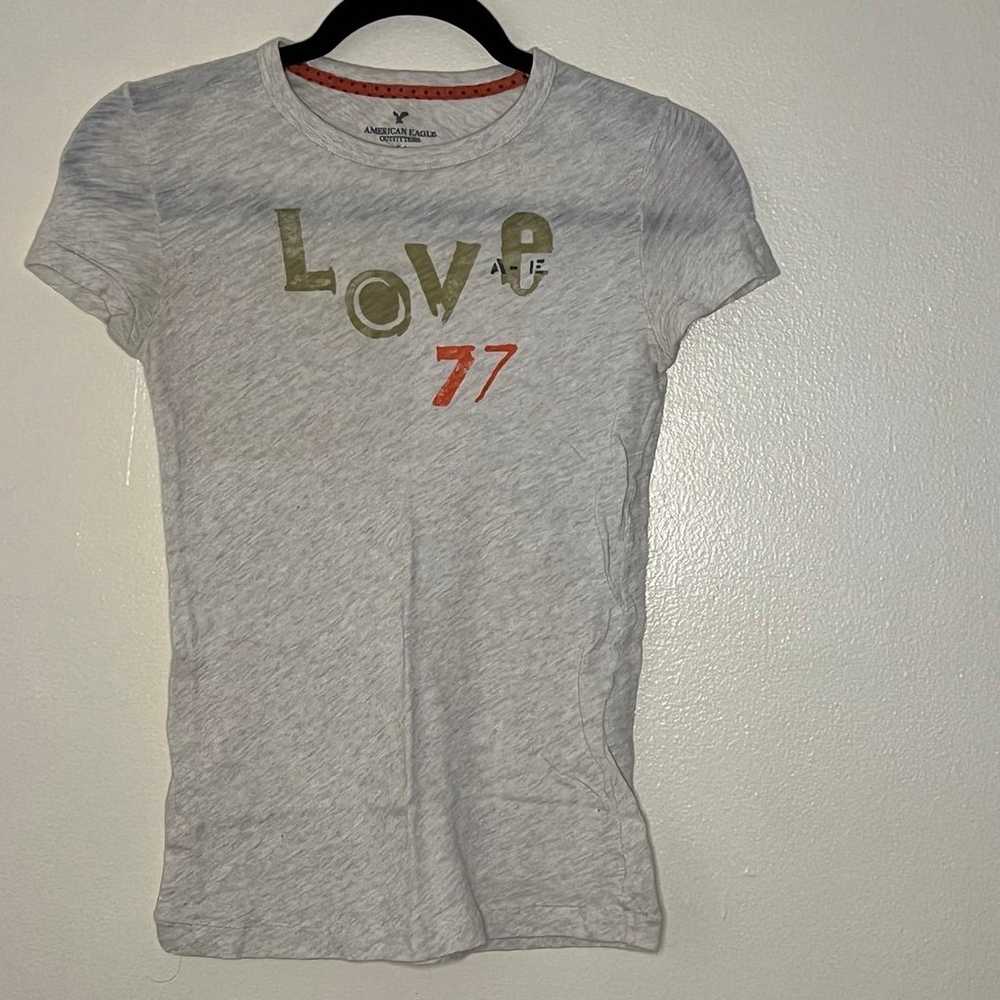 american eagle outfitters vintage graphic Love tee - image 1