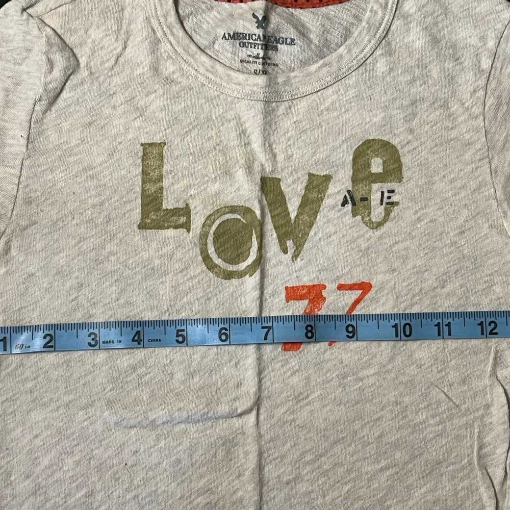 american eagle outfitters vintage graphic Love tee - image 5