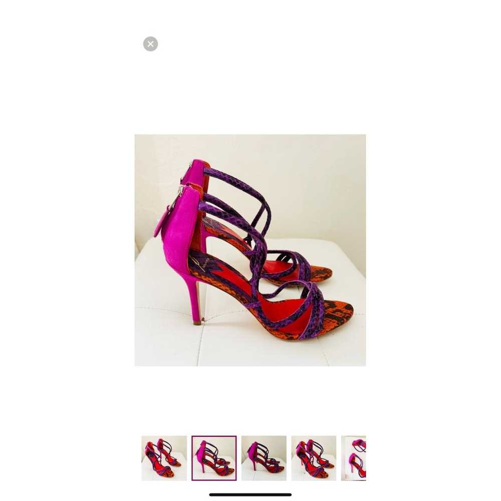 Brian Atwood Python heels - image 2