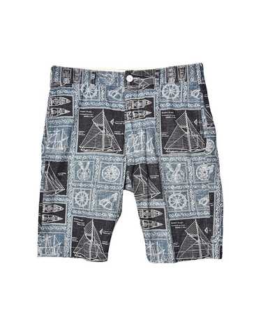 Engineered Garments graphic slacks shorts 22813 - 