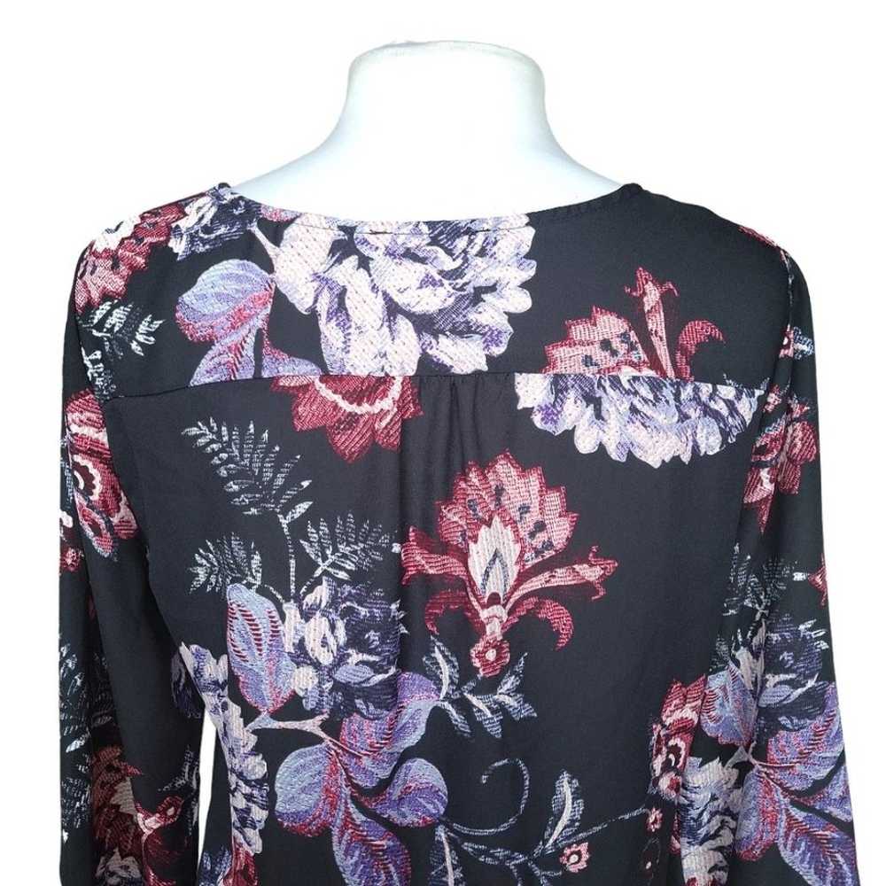 Maurices | Women's Black Floral Crisscross Front … - image 6