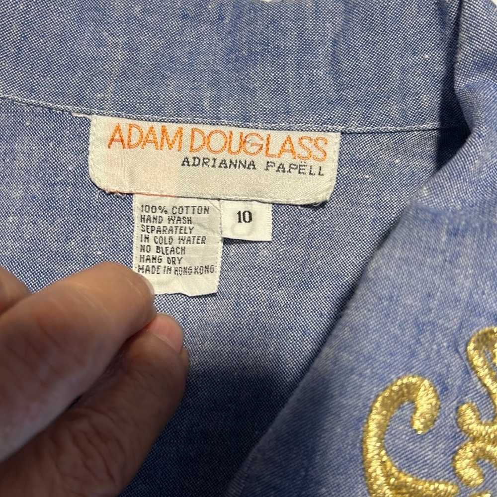 Adam Douglass Adrianna Papell shirt - image 4