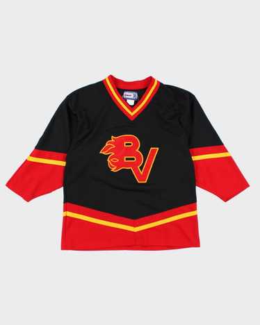 Vintage Bow Valley Flames Ice Hockey Jersey - S