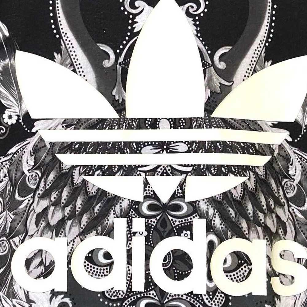 Adidas Originals Big Trefoil Peacock Heart Patter… - image 7