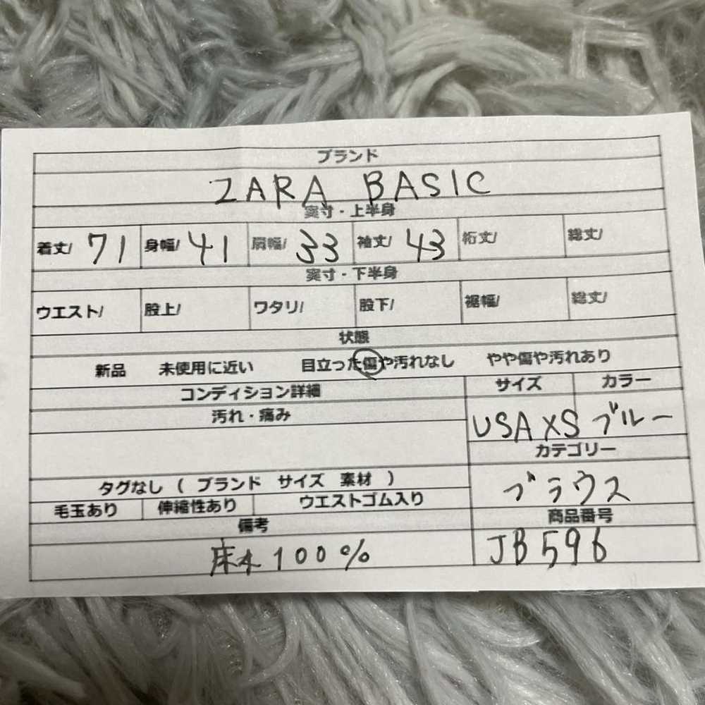 【Zara】A-line Linen 100 Tunic Dress JB596 - image 2