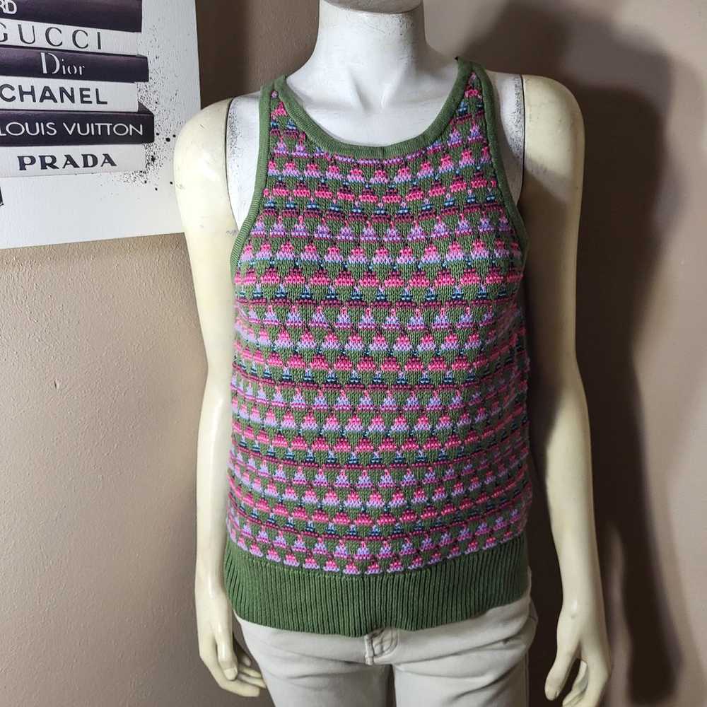 Sundance Women's Knit Colorful Knit Tank Sz XS
In… - image 1