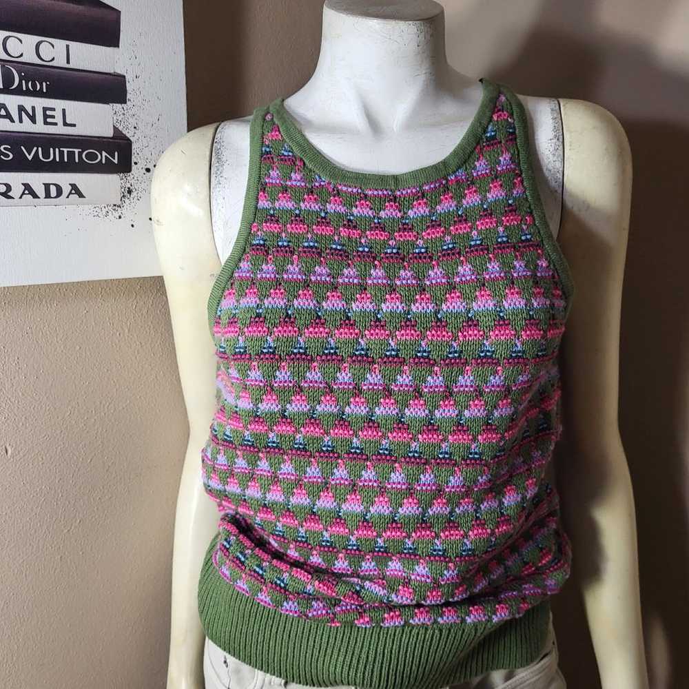 Sundance Women's Knit Colorful Knit Tank Sz XS
In… - image 2