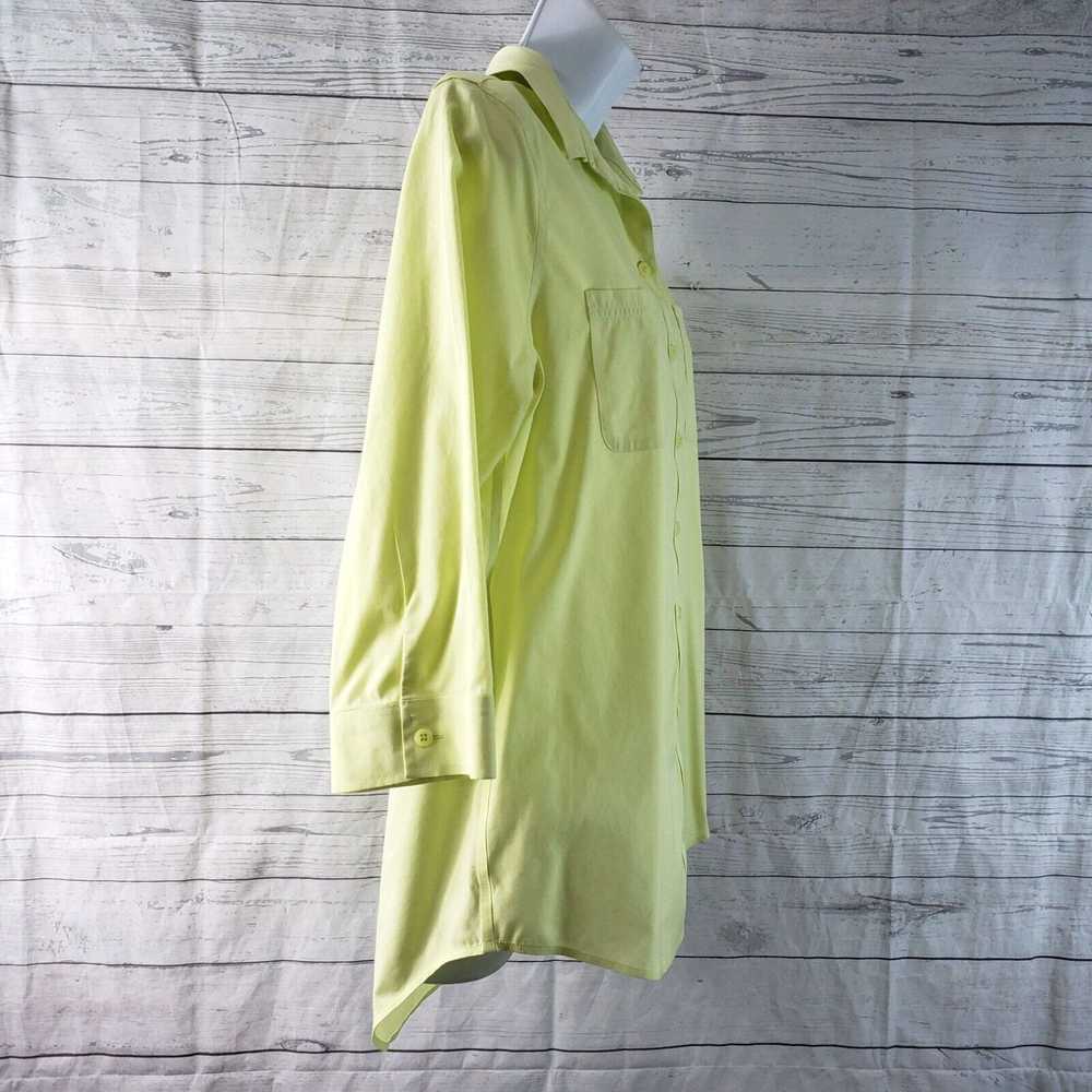 Vintage Chicos Womens No Iron Button Front Shirt … - image 3