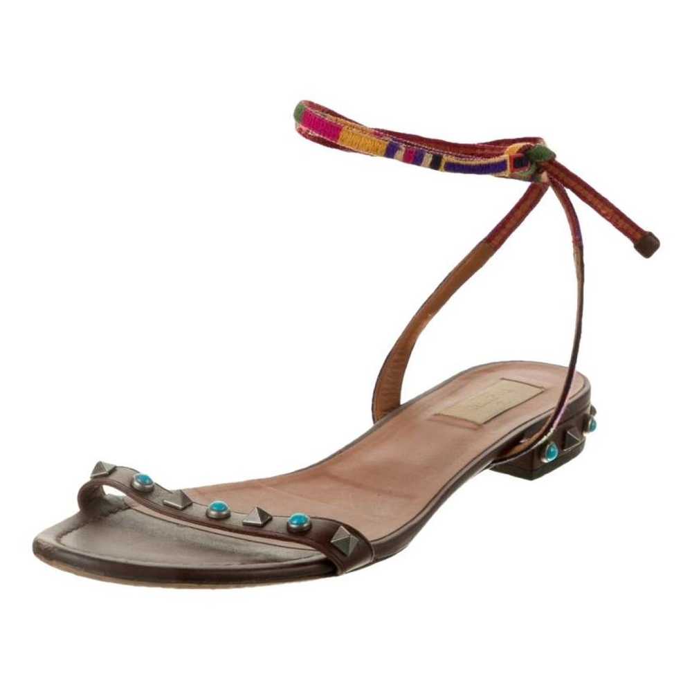 Valentino Garavani Rockstud leather sandal - image 1