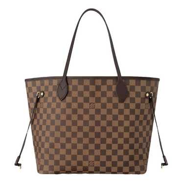 Louis Vuitton Neverfull leather tote