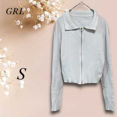 T5797【GRL】Grail Full-Zip Short-Length Long Sleeve… - image 1