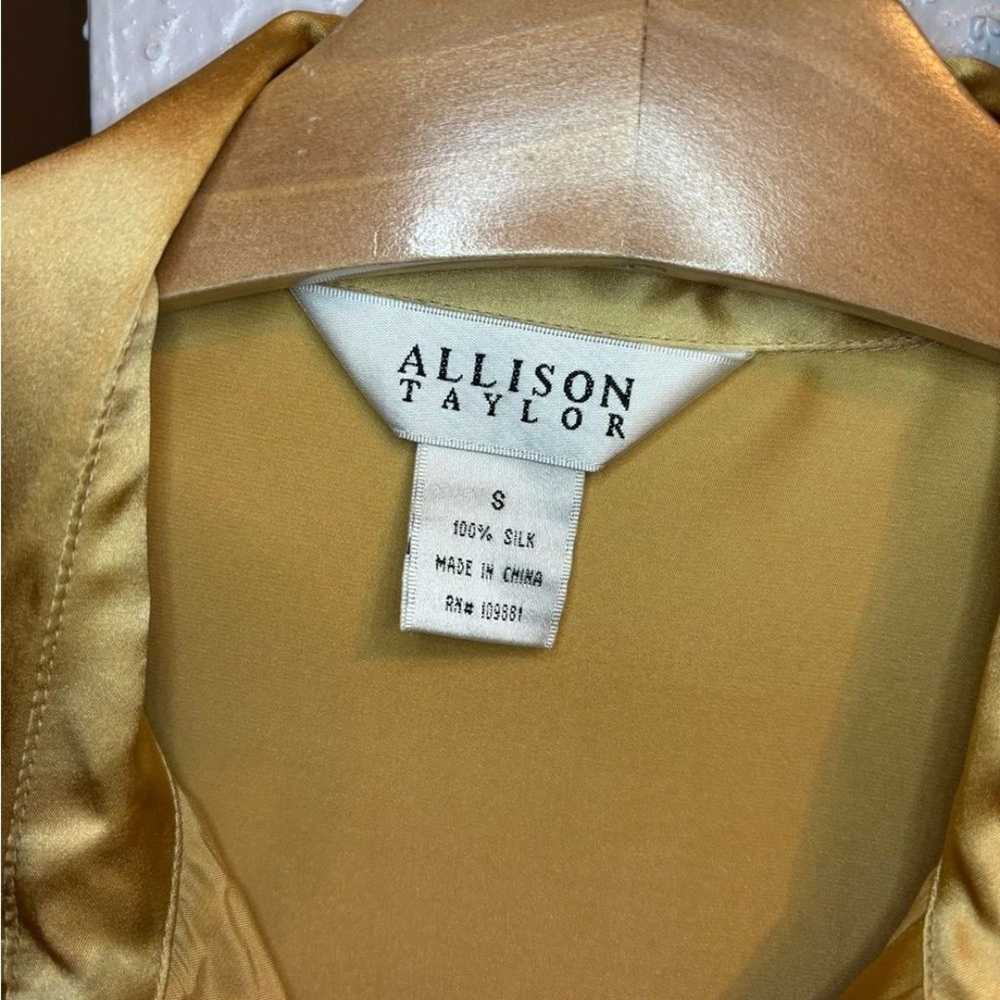 Allison Taylor Vintage Silk Top - image 2