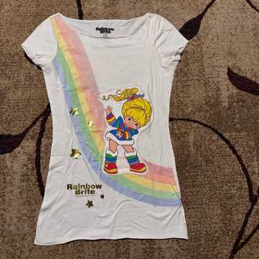 Hallmark Rainbow Brite Womens Shirt Size S - image 1