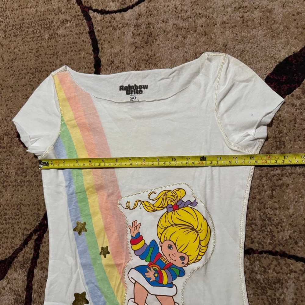 Hallmark Rainbow Brite Womens Shirt Size S - image 4