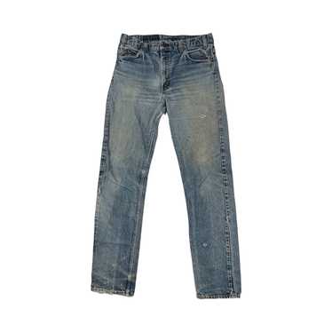 Levi's × Vintage 90s Levis 505 Orange Tab Jeans D… - image 1