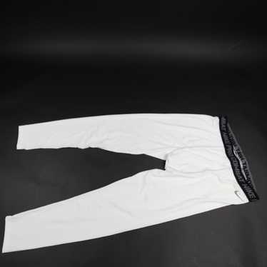 Nike Pro Combat Compression Pants Men's White Used - image 1