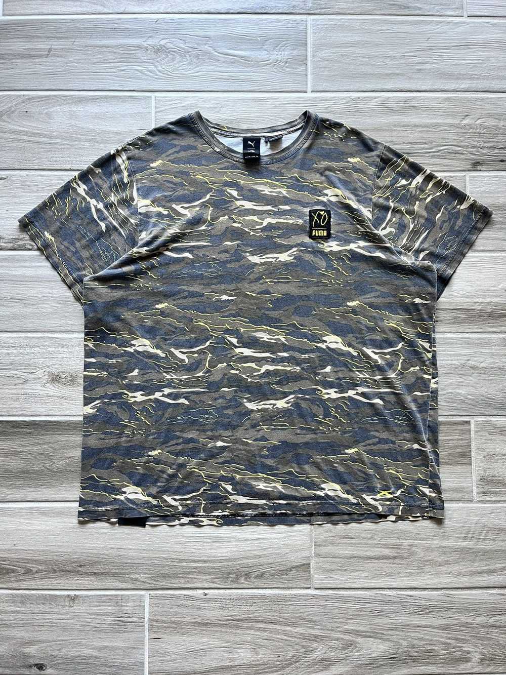 Puma × The Weeknd × XO The Weeknd XO Puma Camo T-… - image 1