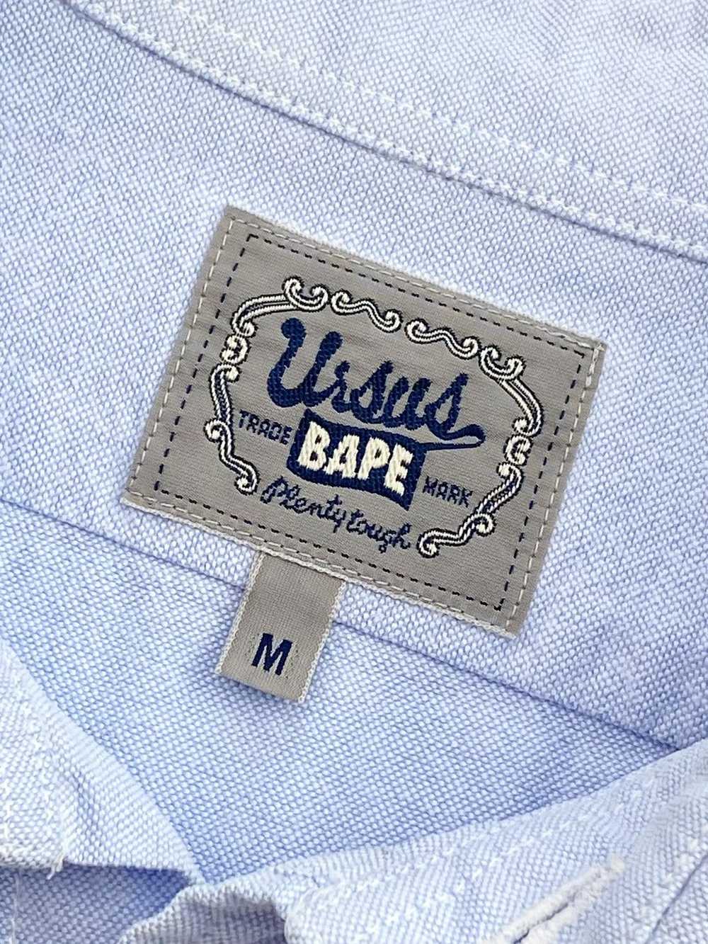 Bape Ursus Bape Oxford Button Up Shirt - image 5