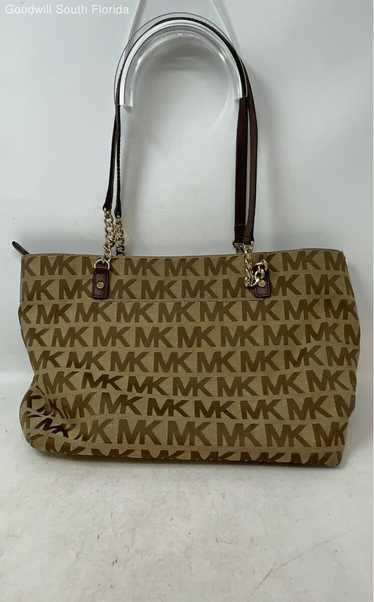 Michael Kors Womens Brown Tote Handbag