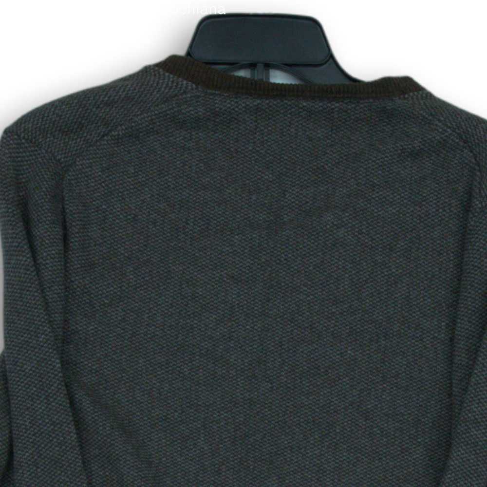 Men's Eddie Bauer Brown Pullover Sweater Size M - image 4