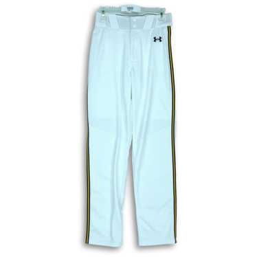 Men's Under Armour White Athletic Pants Size Small - image 1