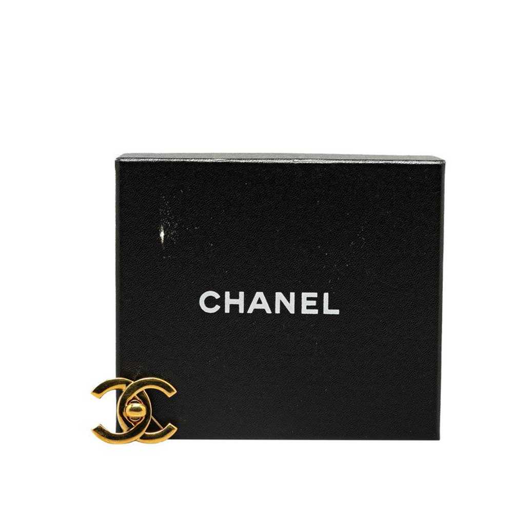 Chanel Chanel Chanel Vintage Coco Mark Turnlock L… - image 4